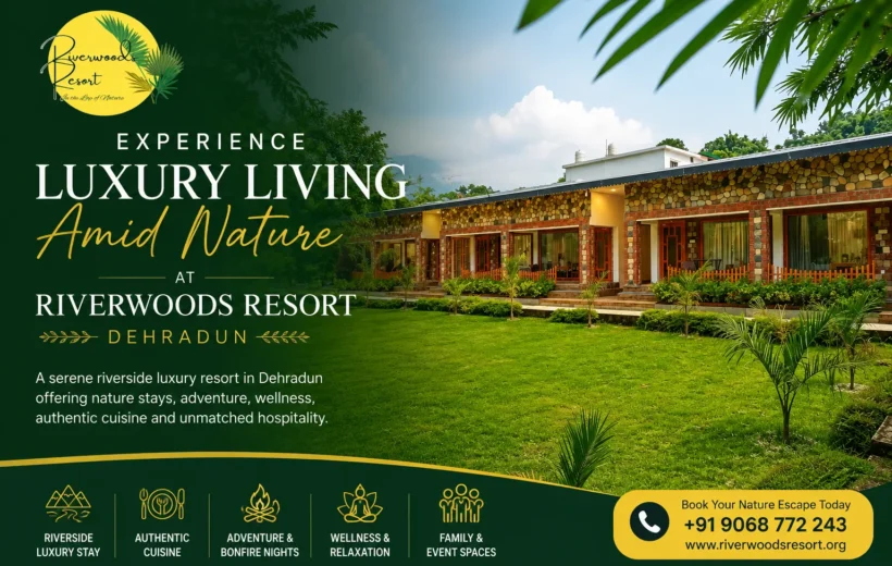 Luxury Living Amid Nature at Riverwoods Resort Dehradun