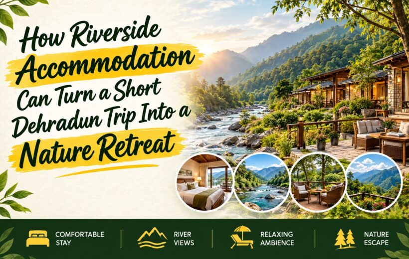 River view accommodation in Dehradun