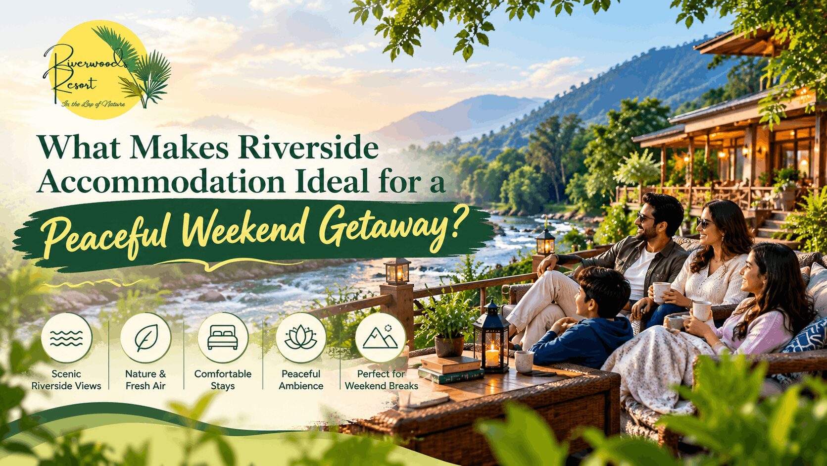 riverside resort in Dehradun