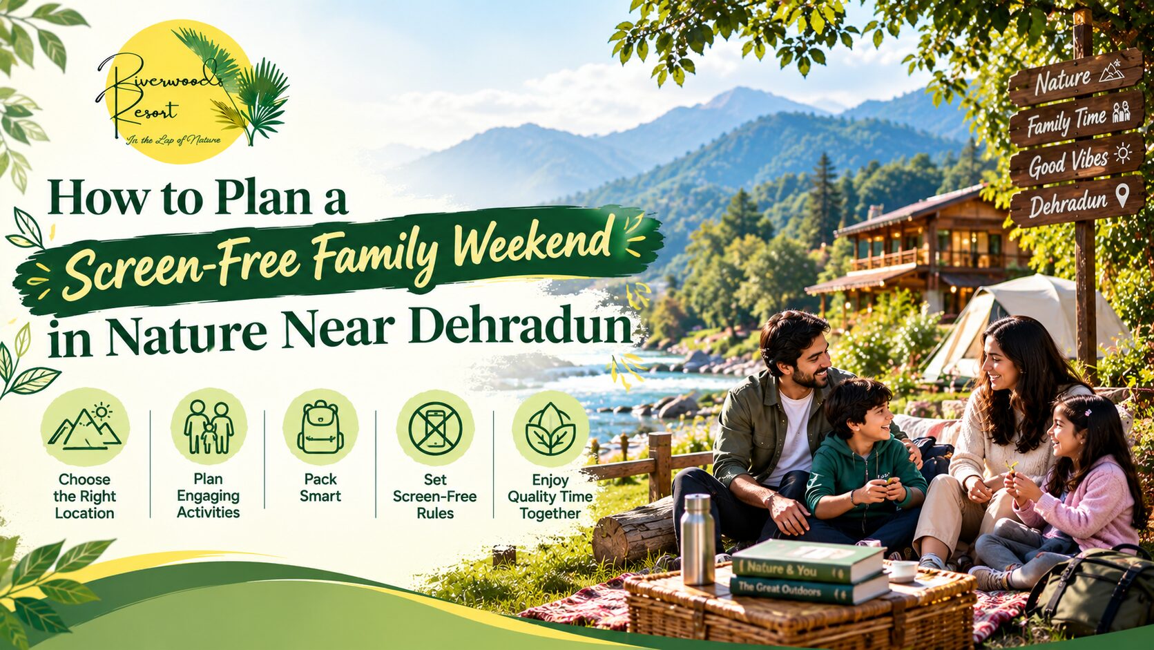 Nature resorts near Dehradun for families